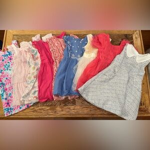 Bundle of 9 4-5t Girl’s Dresses